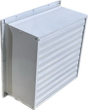 Осевой вентилятор Ванвент ВО-2,5 ИР с инерционной решёткой