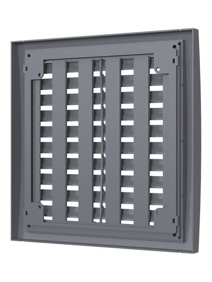 Решетка вентиляционная РРПН разъемная регулируемая 150х150 ASA Gray ERA