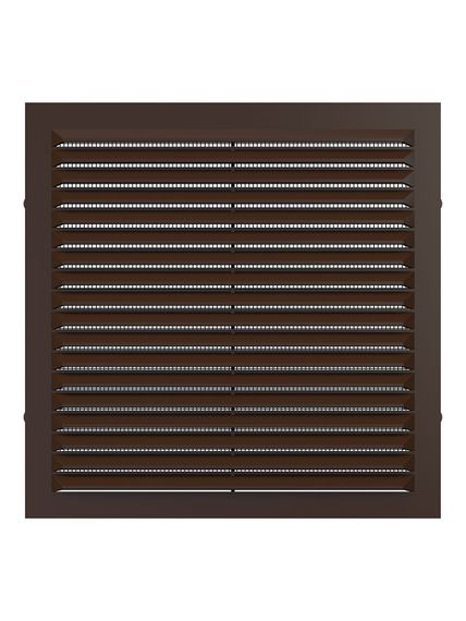 Решетка вентиляционная С сетка 195х195 пластик Brown ERA