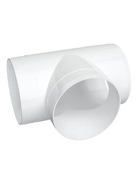 Тройник ТП D125 пластик ERA