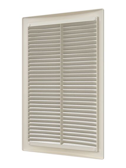Решетка вентиляционная РЦ сетка 200х300 пластик Ivory ERA