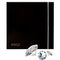 Вентилятор Soler & Palau Silent Design 100 CZ Swarovski Black