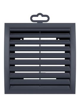 Решетка вентиляционная РРН разъемная 150х150 ASA Gray ERA