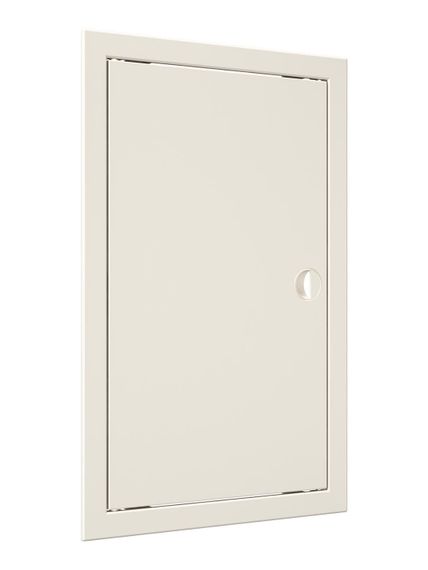 Люк ревизионный ЛР фланец 246х396 ручка 268х418 пластик Ivory EVECS