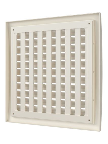 Решетка вентиляционная РРП разъемная регулируемая 250х250 пластик Ivory ERA