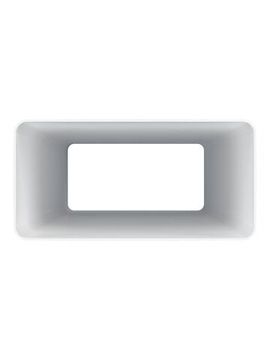 Воздуховод ВП 55х110 L1м пластик ERA