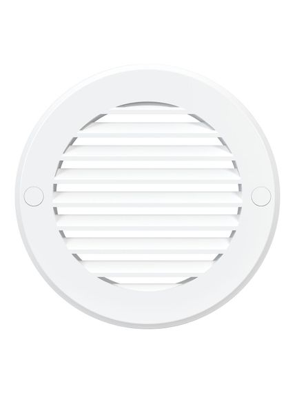 Решетка вентиляционная РК фланец D100 D136 пластик ERA