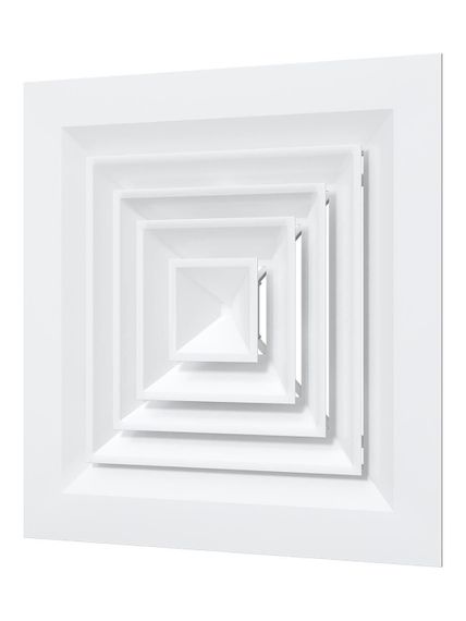 Диффузор CD 445х445 алюминий ERA PRO