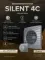 Вентилятор накладной ERA DiCiTi SILENT 4C dark gray metal d100