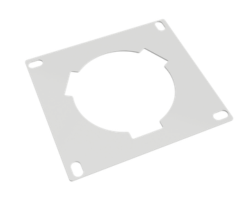 Пластина коллектора/пленума для адаптера AirDS 75 мм (Серая)
