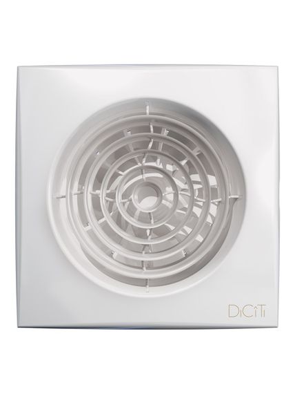 Вентилятор накладной AURA D125 обратный клапан MRH DICITI