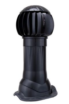 Комплект RRTV D160 для металлочерепицы Monterrey пластик Black ERA