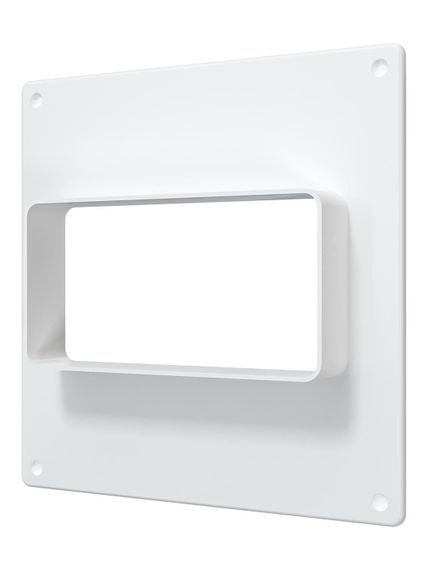 Площадка торцевая ПТП фланец 55х110 150х150 пластик ERA