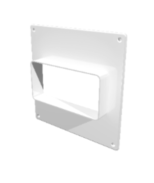 Площадка торцевая ПТП фланец 55х110 150х150 пластик ERA