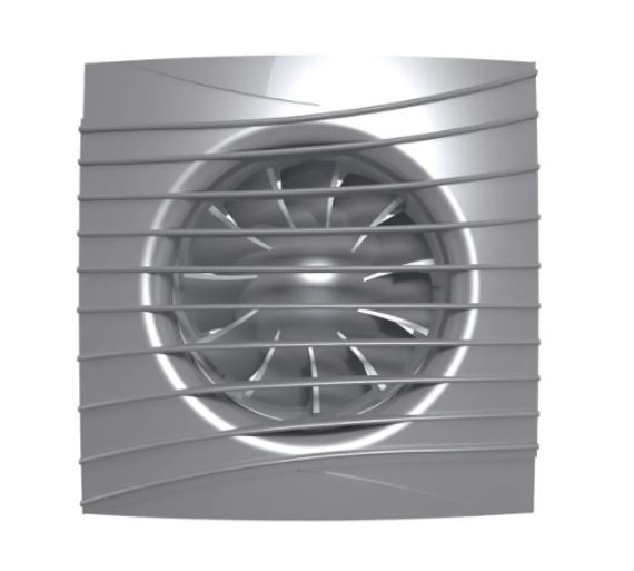 Вентилятор накладной ERA DiCiTi SILENT 4C gray metal d100