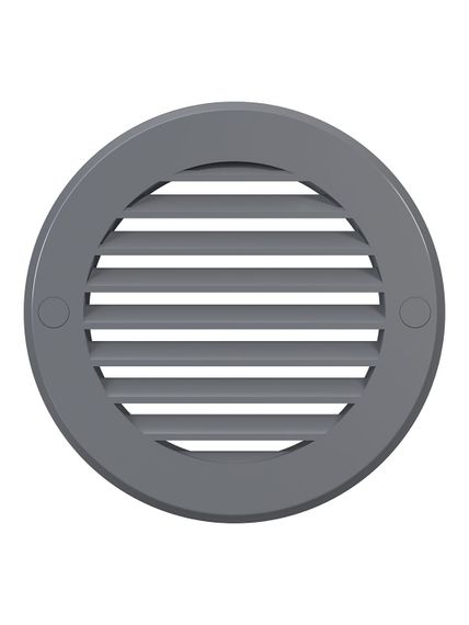 Решетка вентиляционная РКН фланец D100 D136 ASA Gray ERA