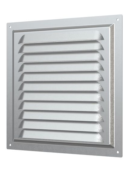 Решетка вентиляционная МЦ сетка 200х200 оцинкованная сталь ERA