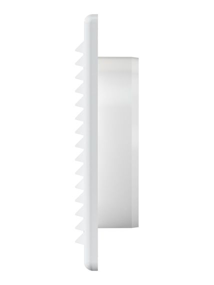 Решетка вентиляционная RF. фланец D100 разъемная 150x150 пластик ERA