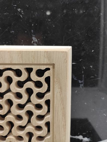 Решетка декоративная деревянная на магнитах Пересвет К-19 150х150мм