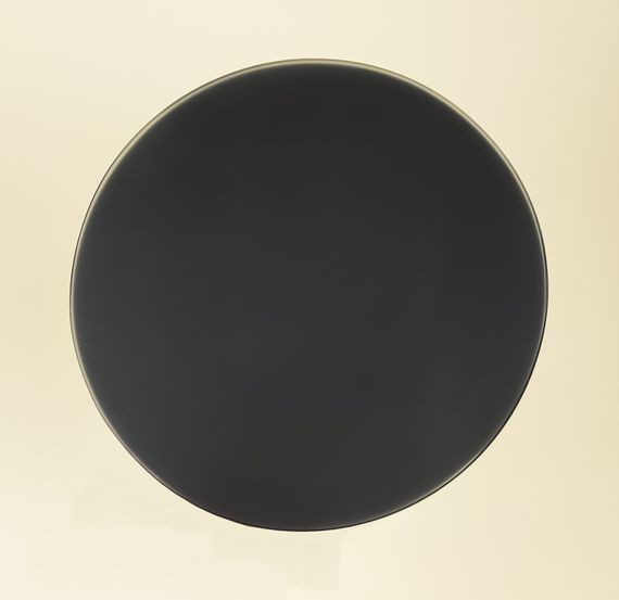 Анемостат-диффузор дизайнерский DN 100 круг черный (RAL9005) матовый