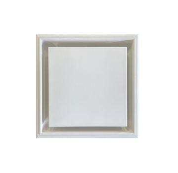 Диффузор под покраску скрытого монтажа SECRET FRAME 125/150 с приточно-вытяжным вентилятором