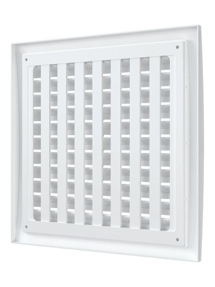 Решетка вентиляционная РРП разъемная регулируемая 250х250 пластик ERA