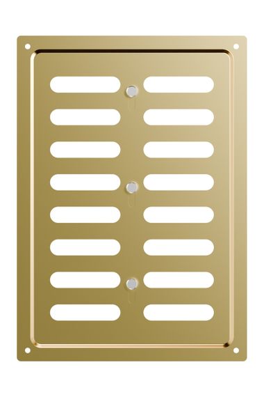 Решетка вентиляционная MER регулируемая 170х240 окраш.сталь Gold ERA