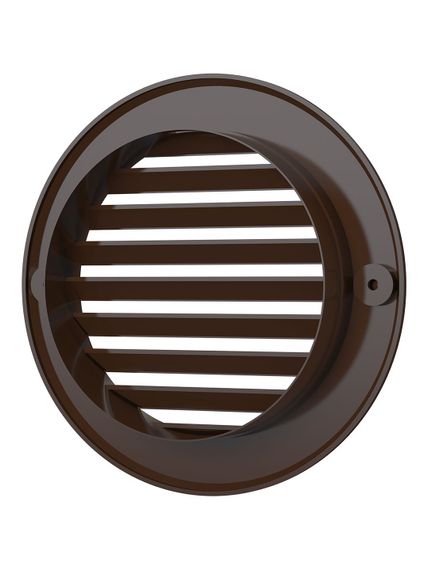 Решетка вентиляционная РКН фланец D100 D136 ASA Brown ERA