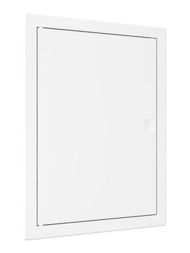 Люк ревизионный LN фланец 150х200 нажимной 172х222 пластик EVECS