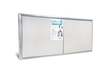 Люк под плитку двухдверный Модерн Мини 900х300 мм