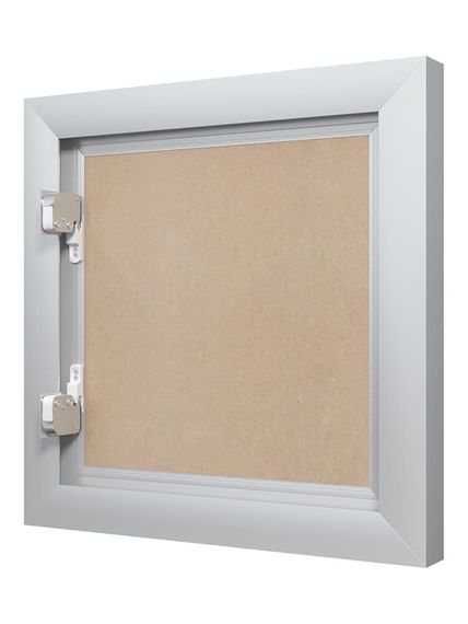 Люк ревизионный ЛПК 300х300 скрыт.монтаж алюминий EVECS