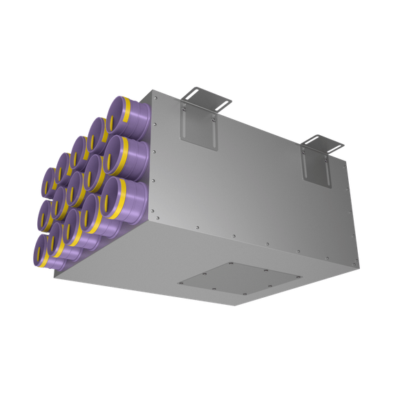 Provent KV 200/75×15 коллектор металлический на 15 выходов