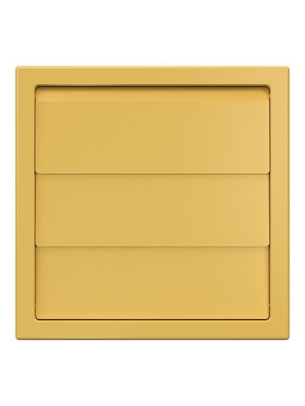 Выход стенной КФ фланец D150/160 жалюзи 190х190 ASA Beige ERA