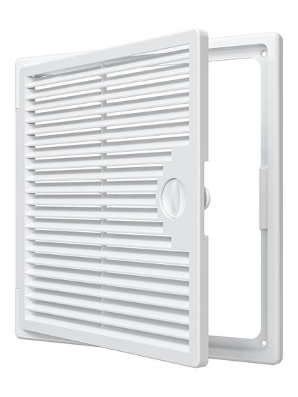 Люк Декофот ДФ накладной вентилируемый 250х250 пластик EVECS