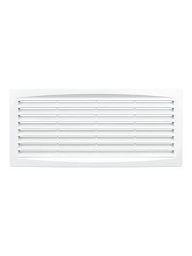 Решетка вентиляционная ДП фланец 275х105 переточная 300х135 пластик ERA