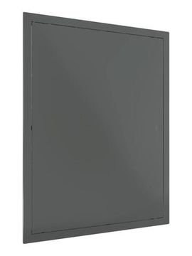 Люк ревизионный LN фланец 300х400 нажимной 327х427 пластик Gray EVECS