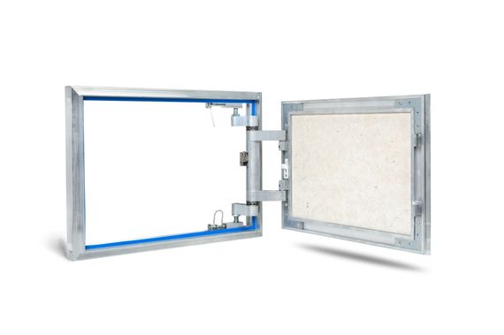 Люк под плитку Модерн Мини 300х200 нажимной