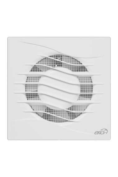 Вентилятор накладной REST D100 сетка, пластиковый обратный клапан ERA