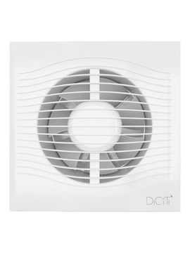 Вентилятор накладной SLIM D125 обратный клапан DICITI