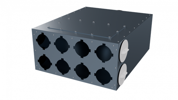 Flexag CMP-FLD 160/90x8 вентиляционный коллектор, D160, на 8 выxодов FLD