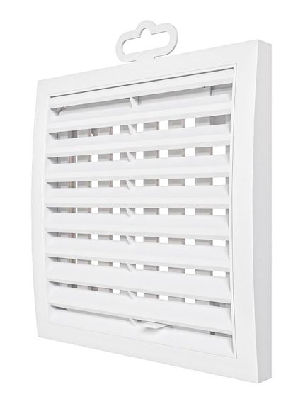 Решетка вентиляционная РРП разъемная регулируемая 150х150 пластик ERA