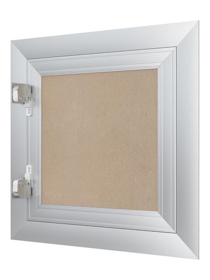 Люк ревизионный ЛПУ 300х300 скрыт.монтаж алюминий EVECS