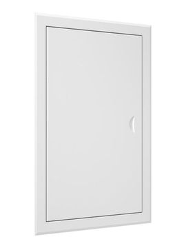 Люк ревизионный ЛТМ фланец 300х500 ручка магнит 360х560 окраш.сталь EVECS