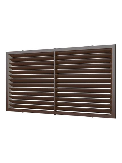 Решетка вентиляционная С 217х113 пластик Brown ERA