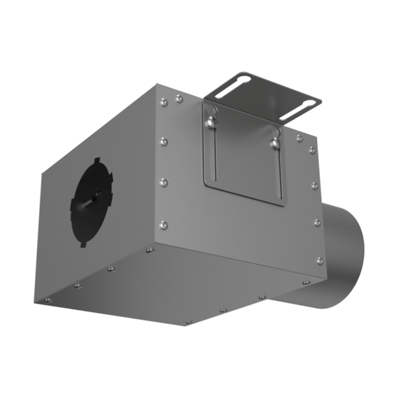 Provent VPD 125/90×1 адаптер (пленум) прямой круглый на 1 выход