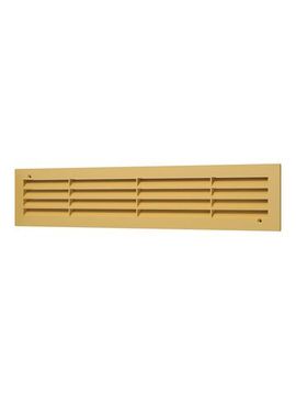 Решетка вентиляционная ДП фланец 420х73 переточная 450х91 пластик Beige ERA