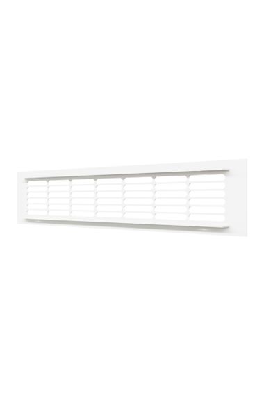 Решетка вентиляционная DP AL переточная 300x60 алюминий White ERA