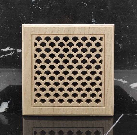 Решетка декоративная деревянная на магнитах Пересвет К-16 200х200мм