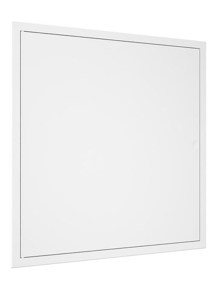 Люк ревизионный LN фланец 400х400 нажимной 427х427 пластик EVECS