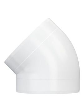 Колено ККП D160 45° пластик ERA